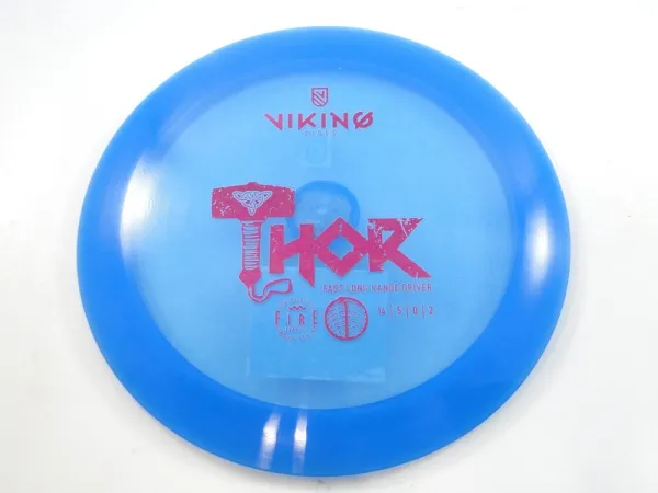 Viking Discs Thunder God Thor Fire